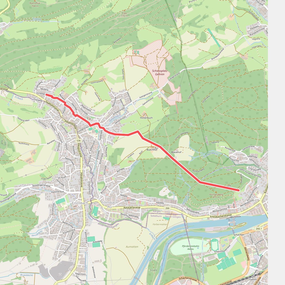 Obererlinsbach - Alpenzeiger