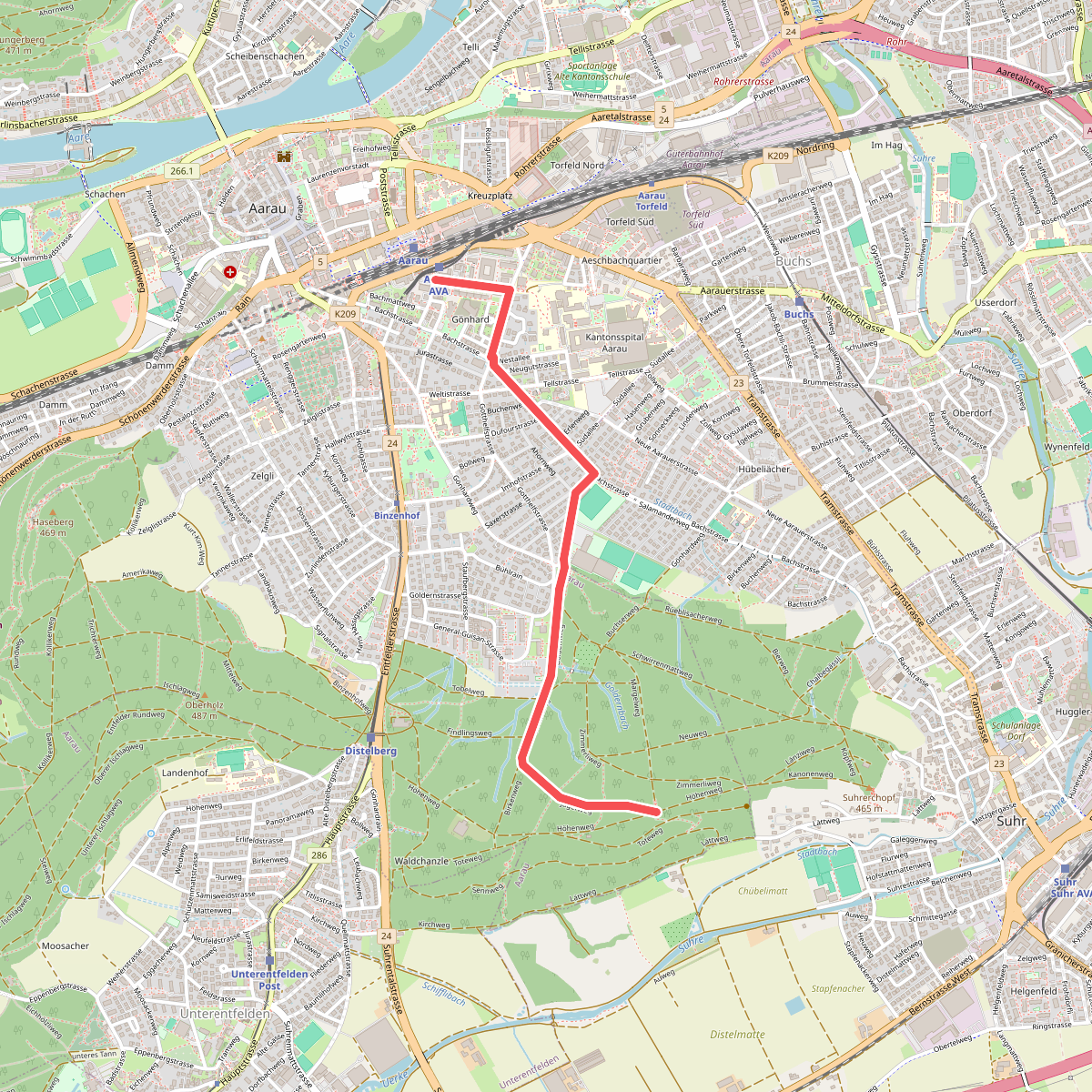 Aarau - Gönert