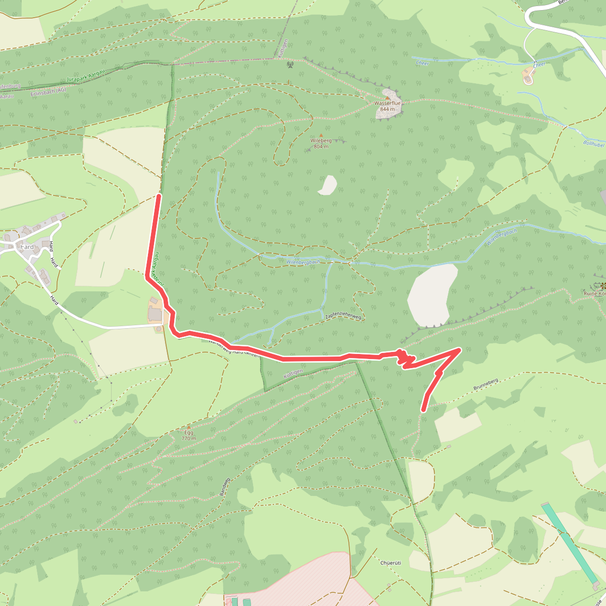 Hinterfeld - Brunnenberg