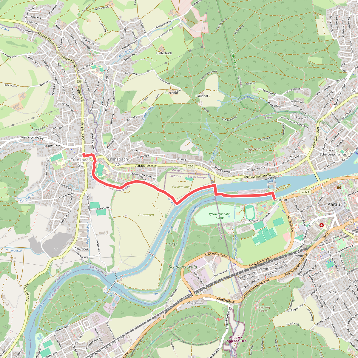Süffelsteg - Niedererlinsbach
