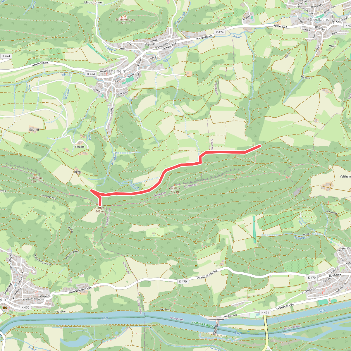 Gatter - Naturfreundehaus Gisliflue