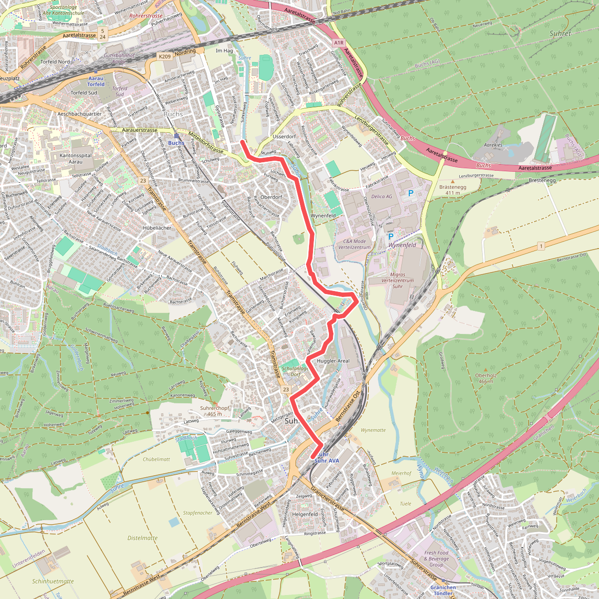 Suhr - Buchs