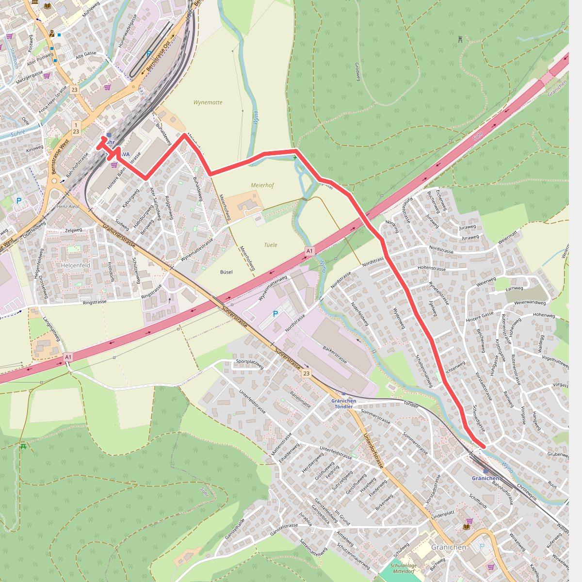 Suhr - Gränichen