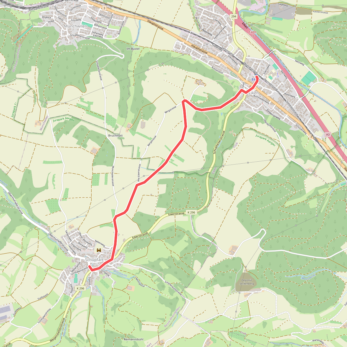 Eiken - Schupfart