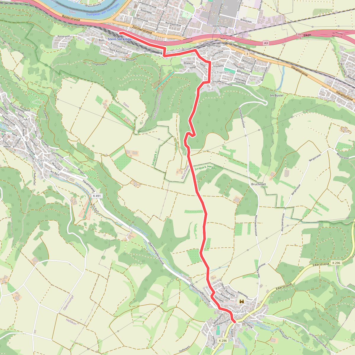 Schupfart - Stein