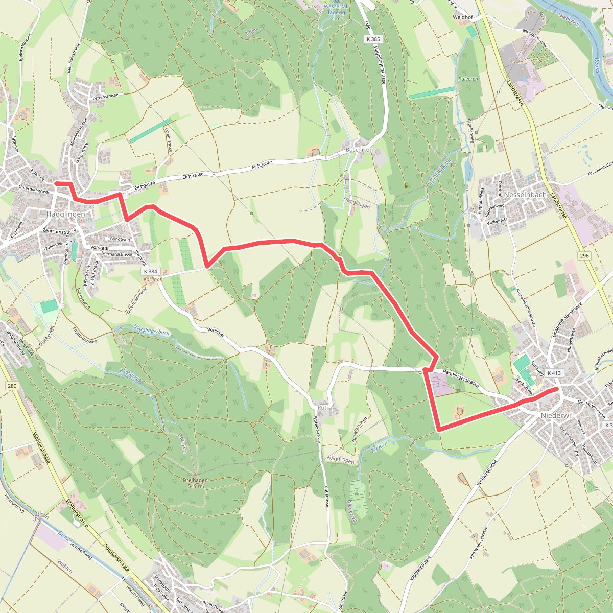 Niederwil - Hägglingen