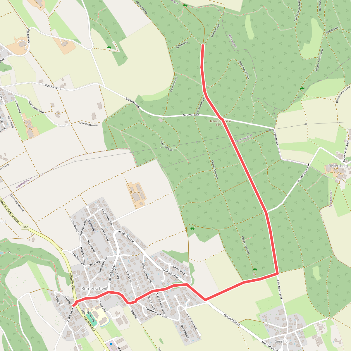 Remetschwil - Hinterhau