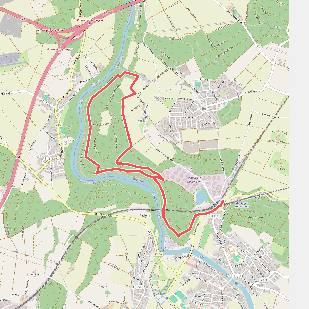 Walking Trail S