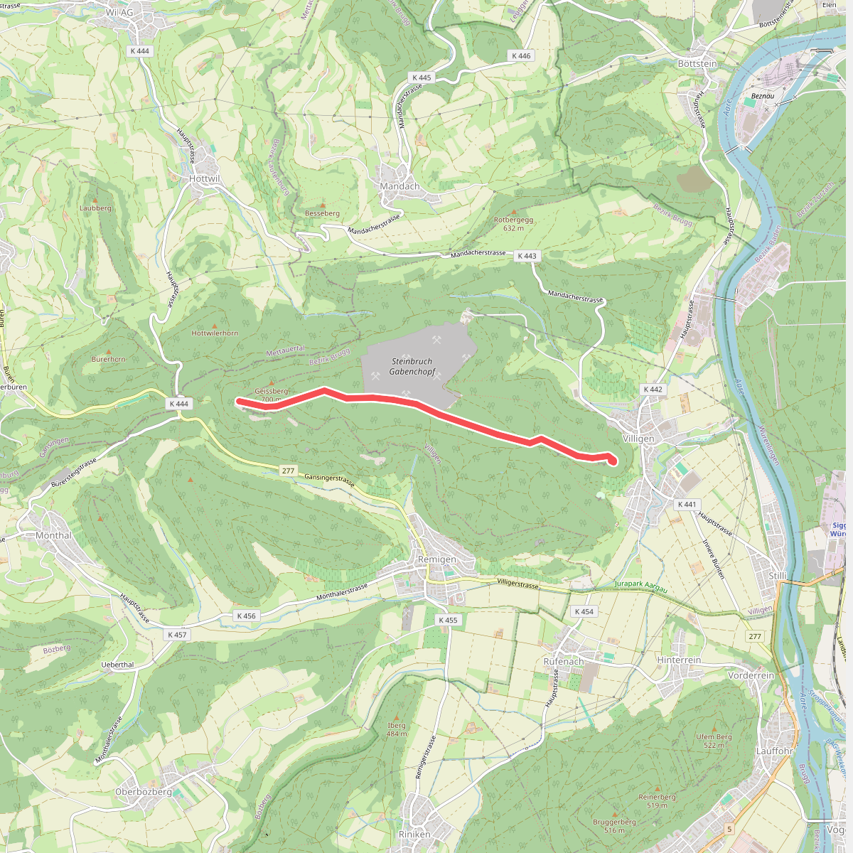 Geissberg Chameren - Besserstein