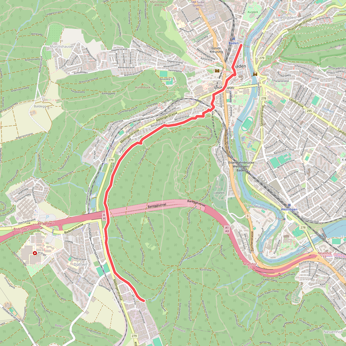 Baden - Täferen