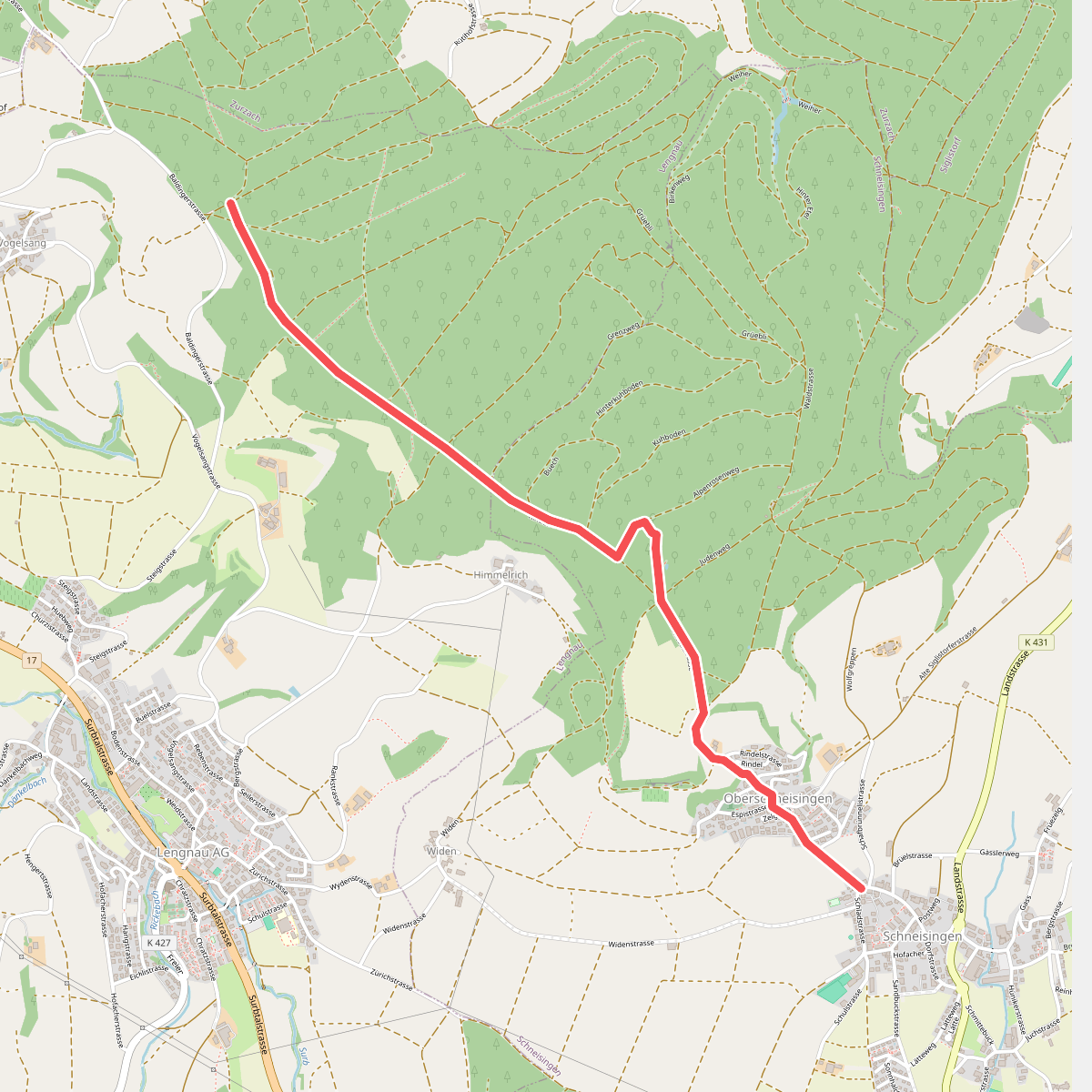 Schneisingen - Althau