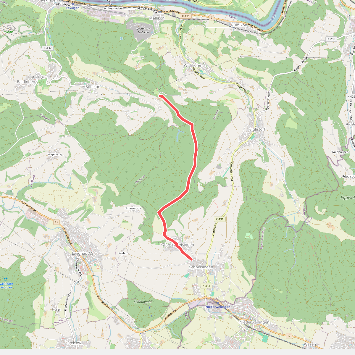 Schneisingen - Mühlibach