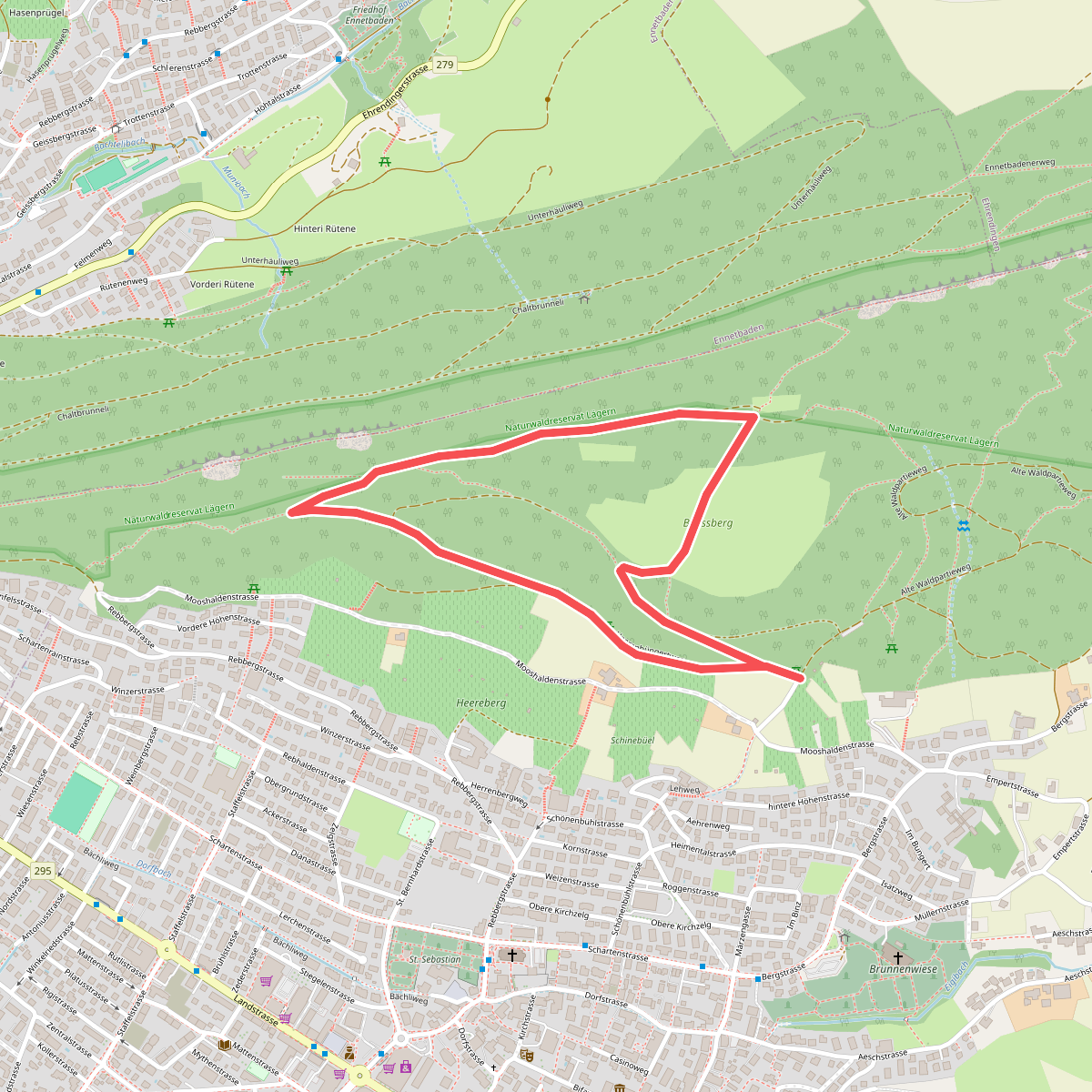 Wettingen Route 4