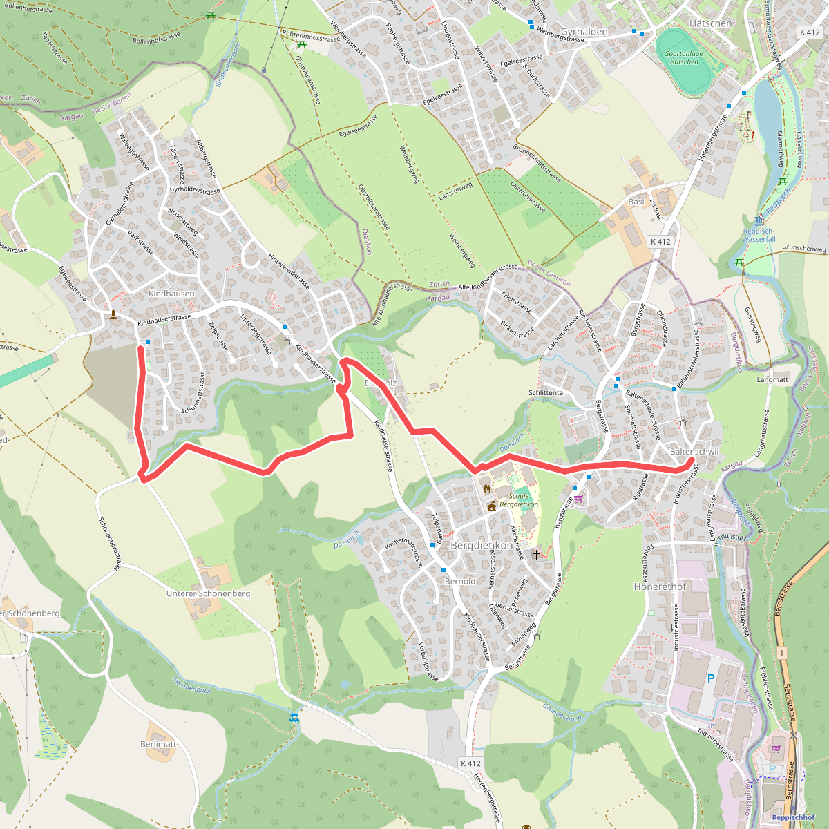 Kindhausen - Baltenschwil