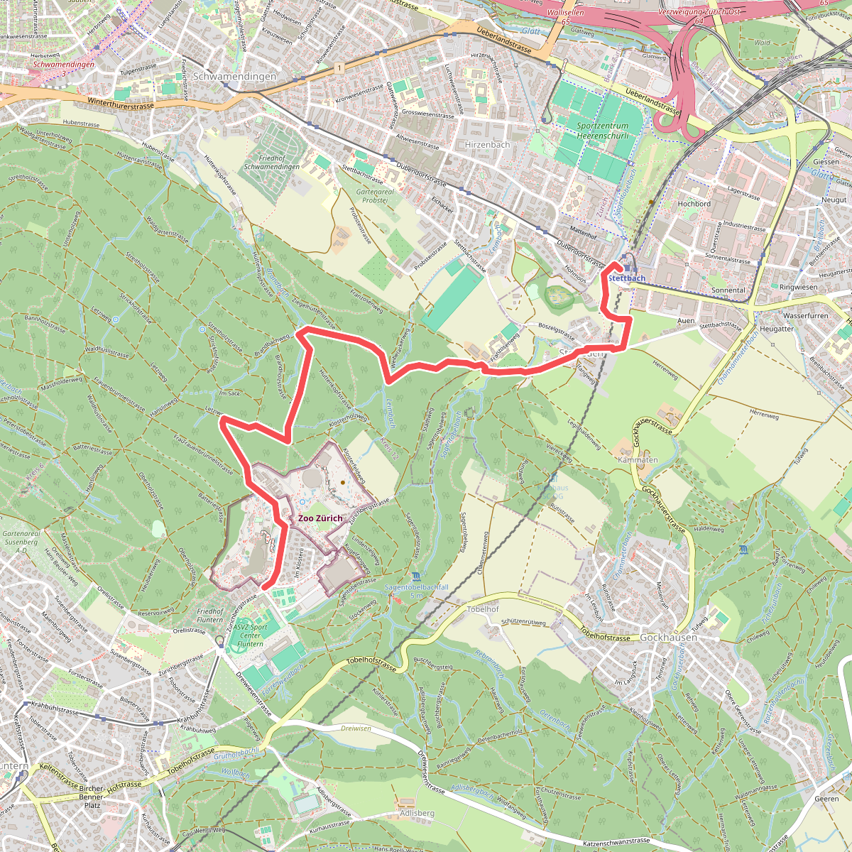 Familien-Wanderweg Settbach - Zoo