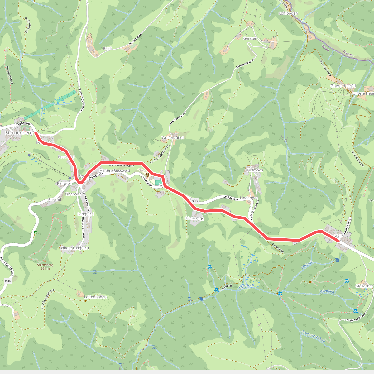 Gfell - Sternenberg