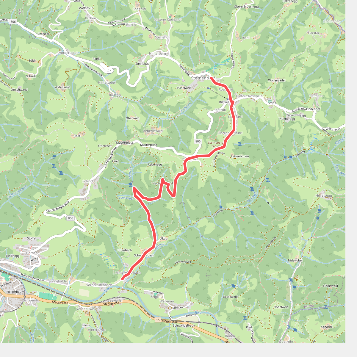 Tüfenbach - Sternenberg