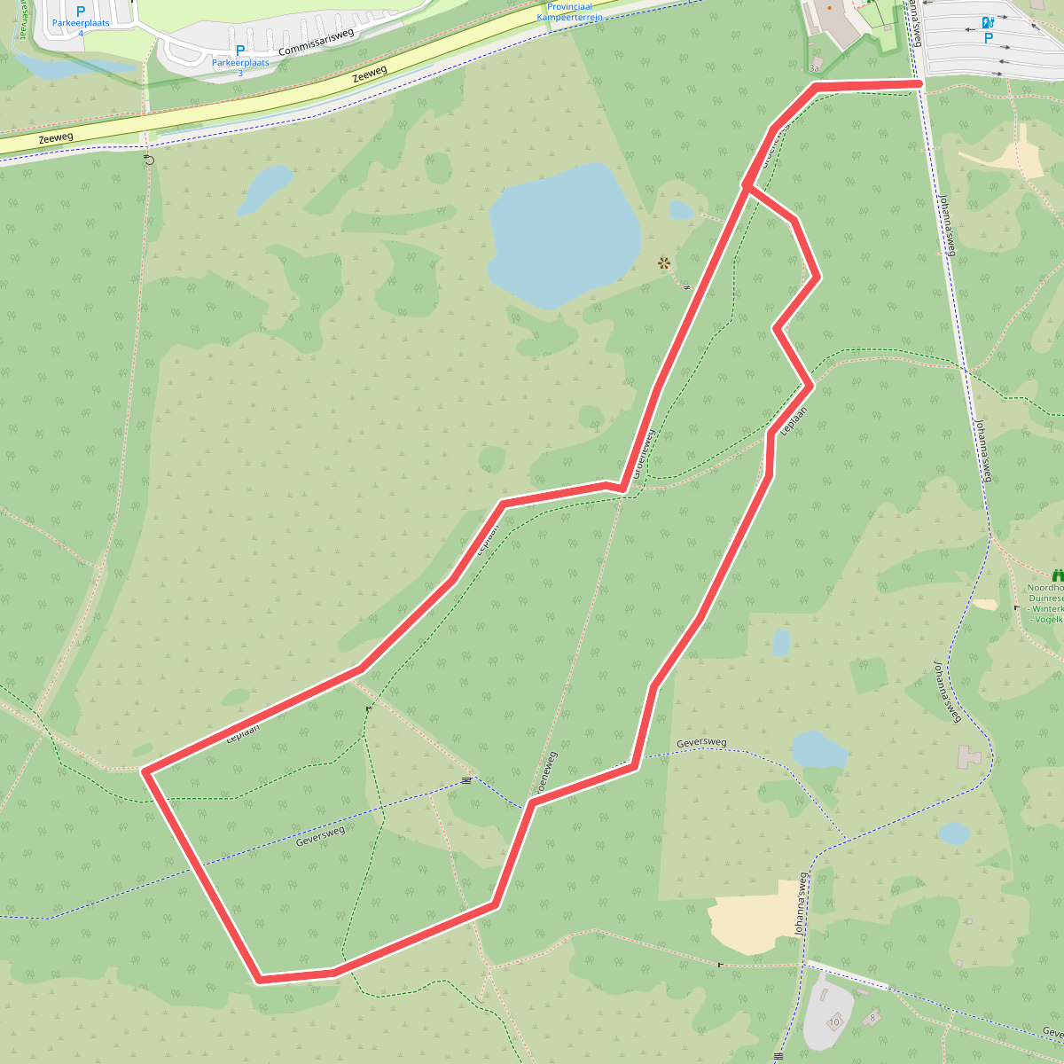 Kleintje Johanna's Hof (duinroute van PWN)