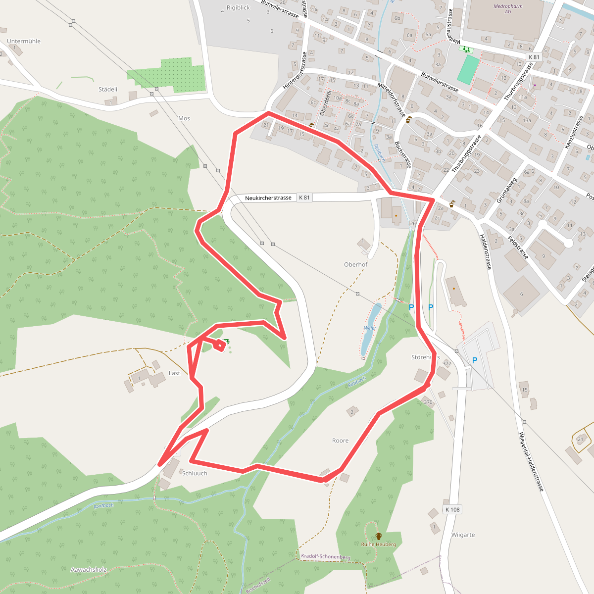 kleiner Ruinenweg