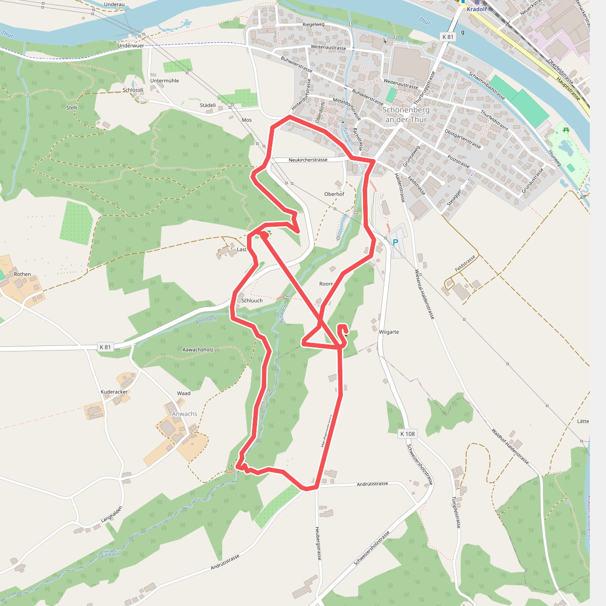 mittlerer Ruinenweg