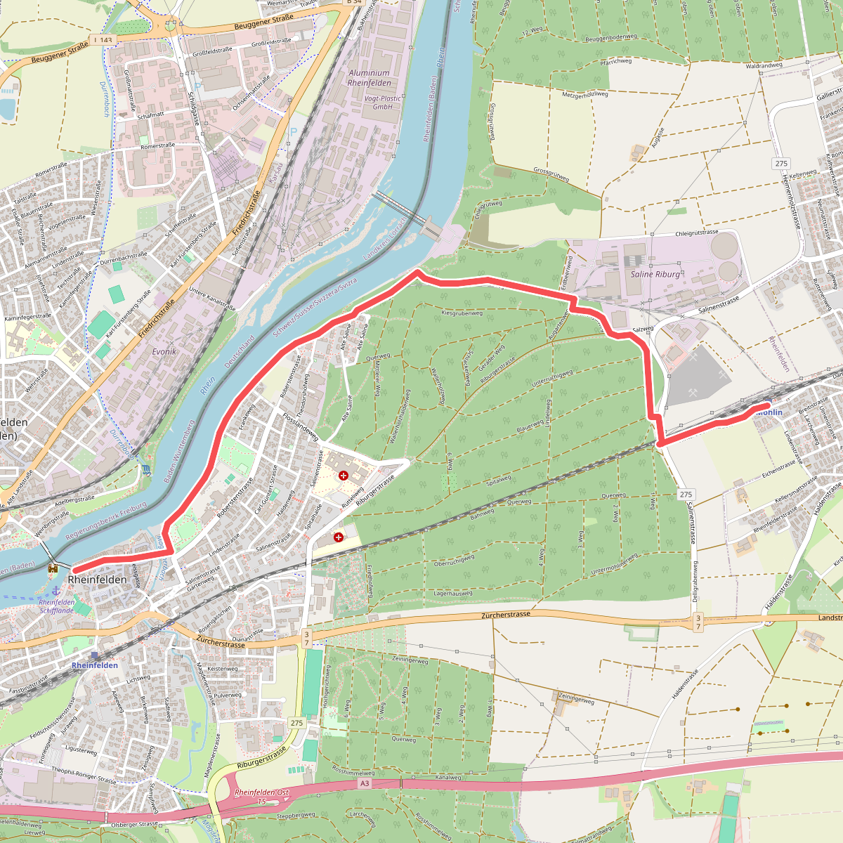 Rheinfelden - Möhlin