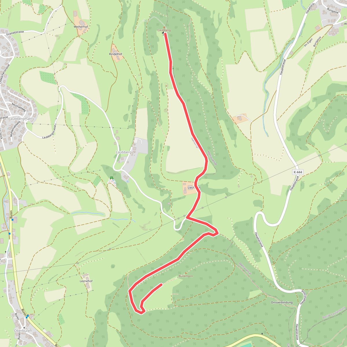 Bürerhorn - Laubberg