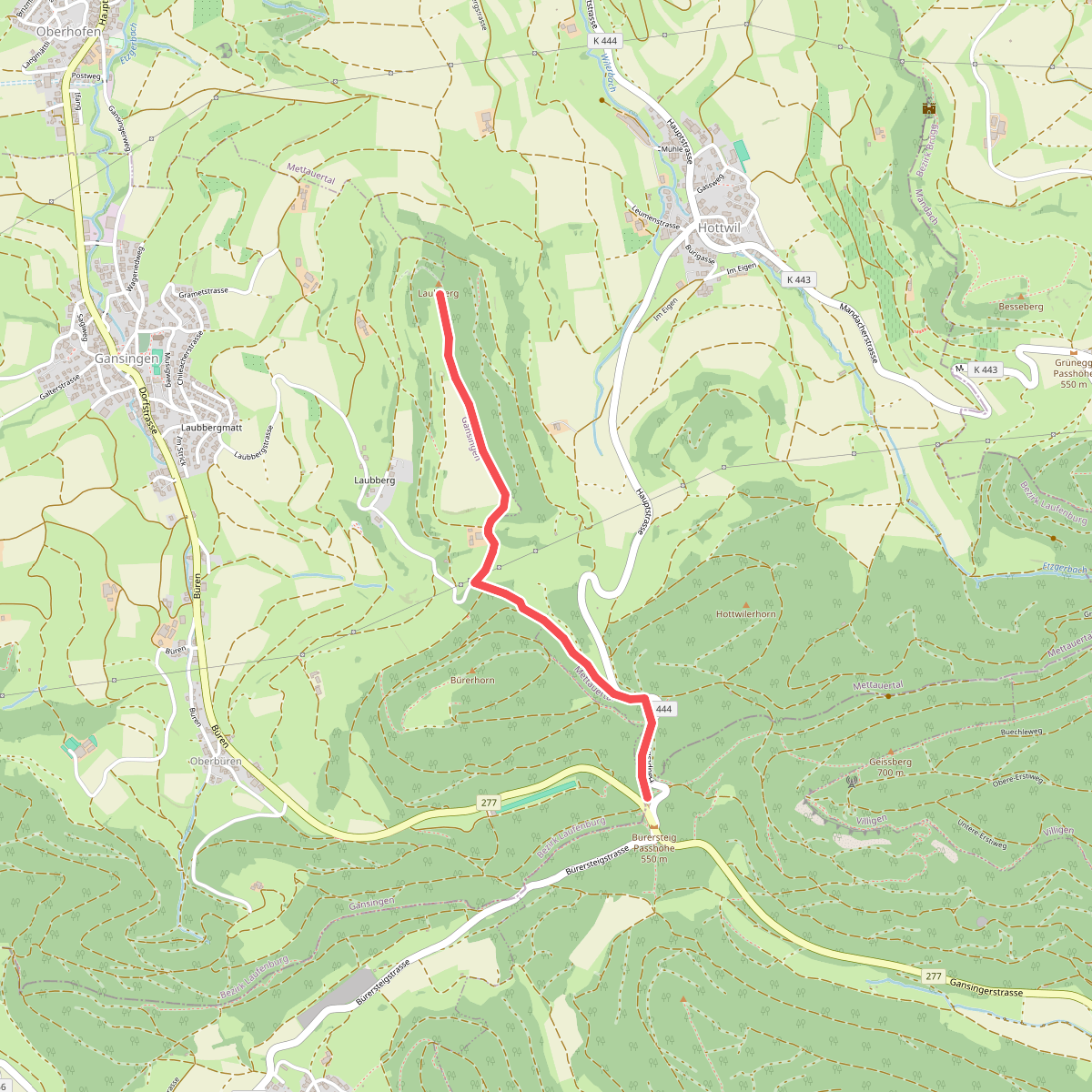 Bürersteig - Laubberg