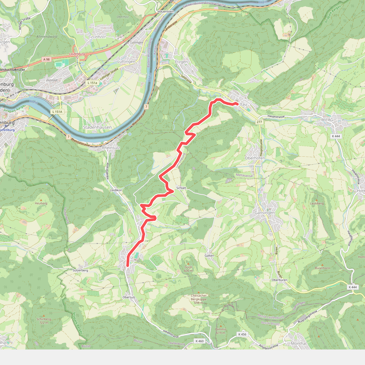 Mettau Postauto - Sulz