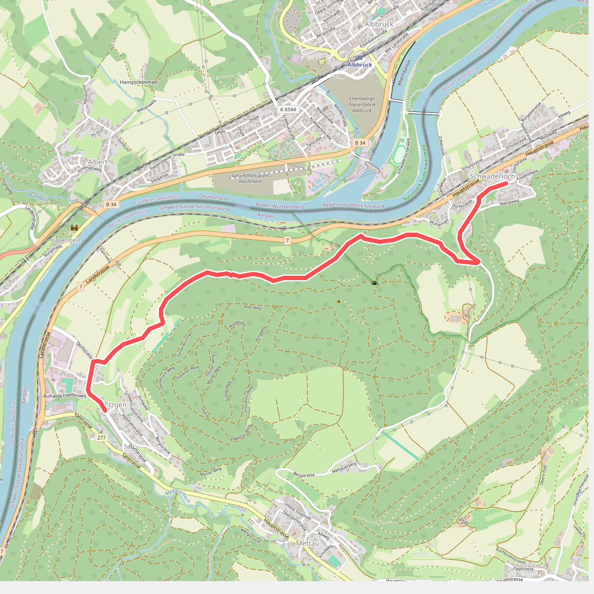 Schwaderloch - Etzgen Dorf