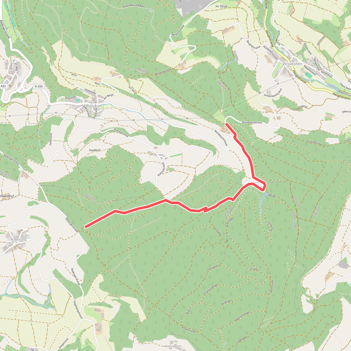 Mühlibach - Althau