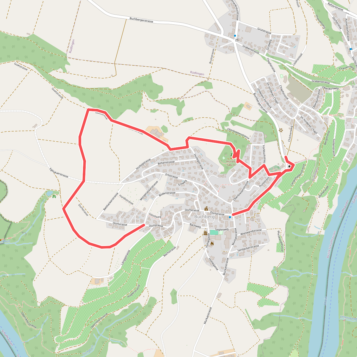 Panoramaweg Buchberg