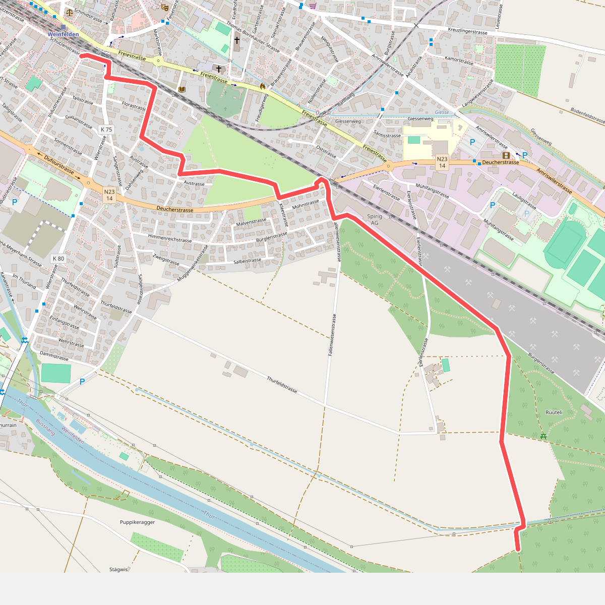Weinfelden - Eierlenwald