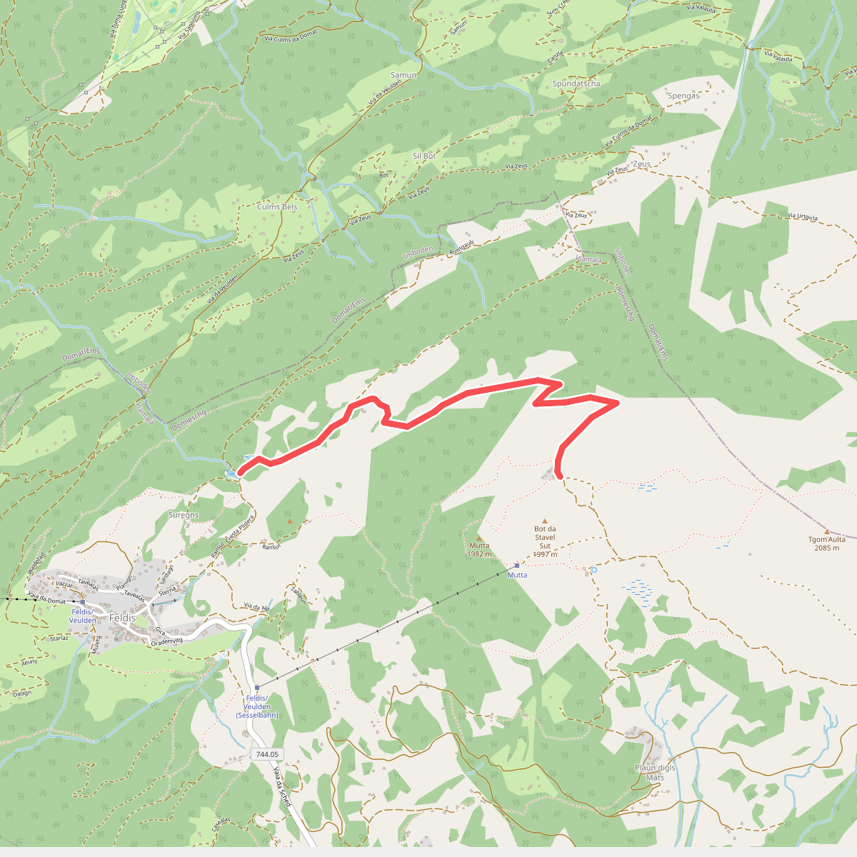 Plaun Graund - Alp da Veulden
