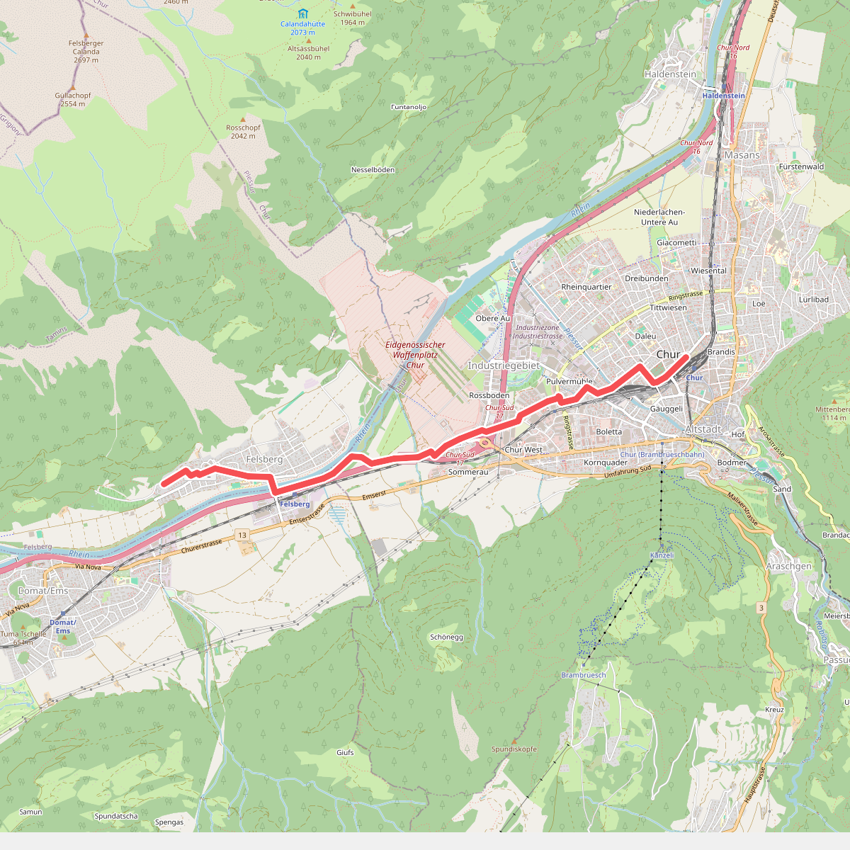 Chur-Felsberg
