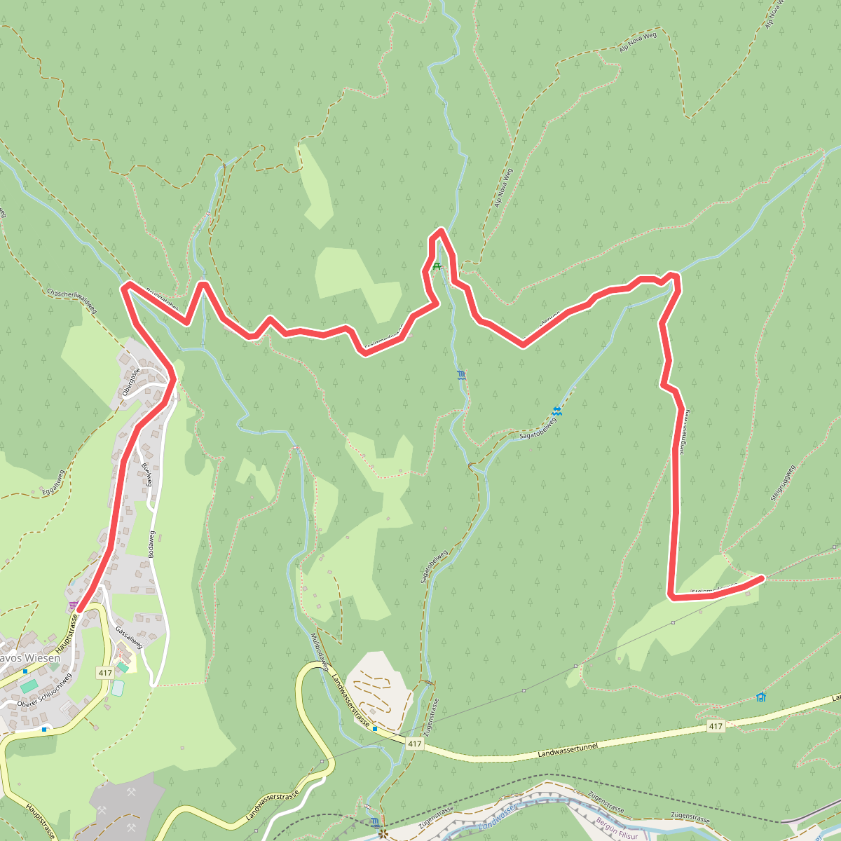 Wiesen - Steig