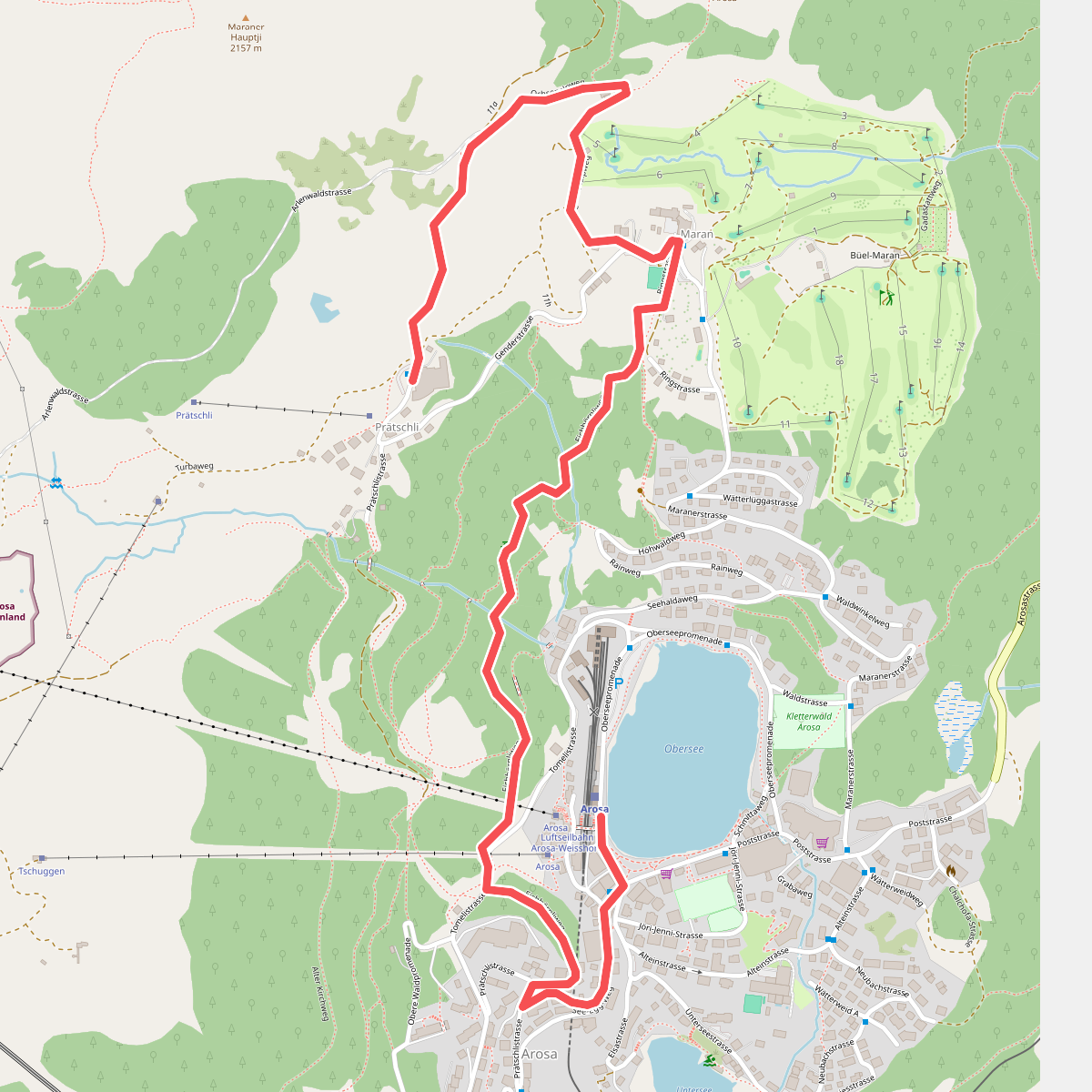 Prätschli-Eichhörnliweg (hindernisfreier Wanderweg)