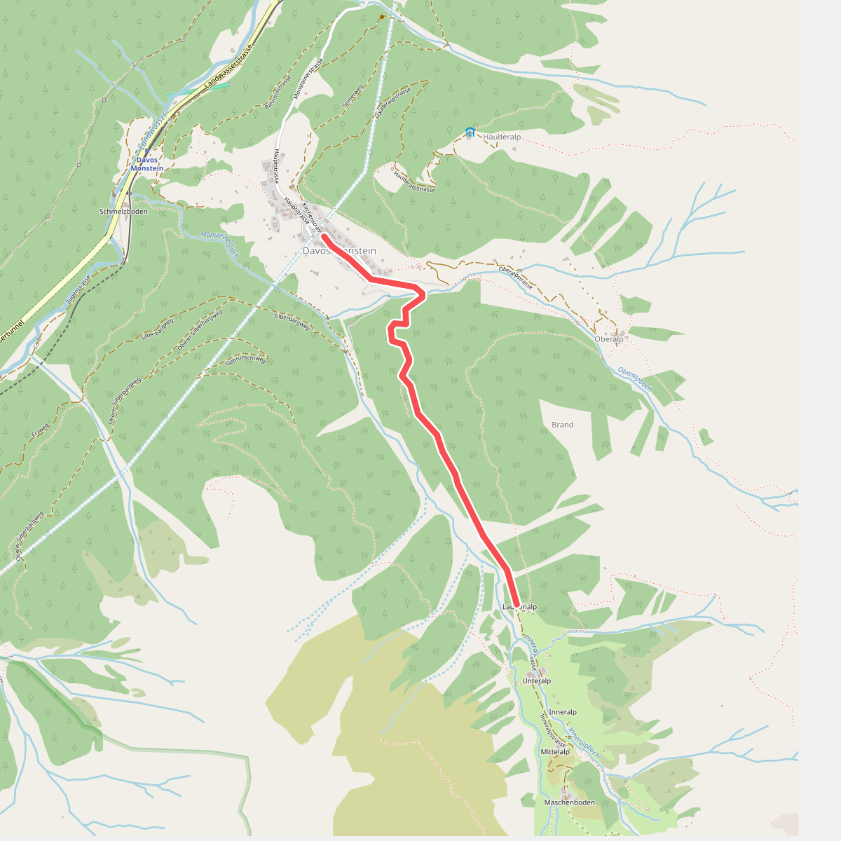 Monstein - Laubenalp