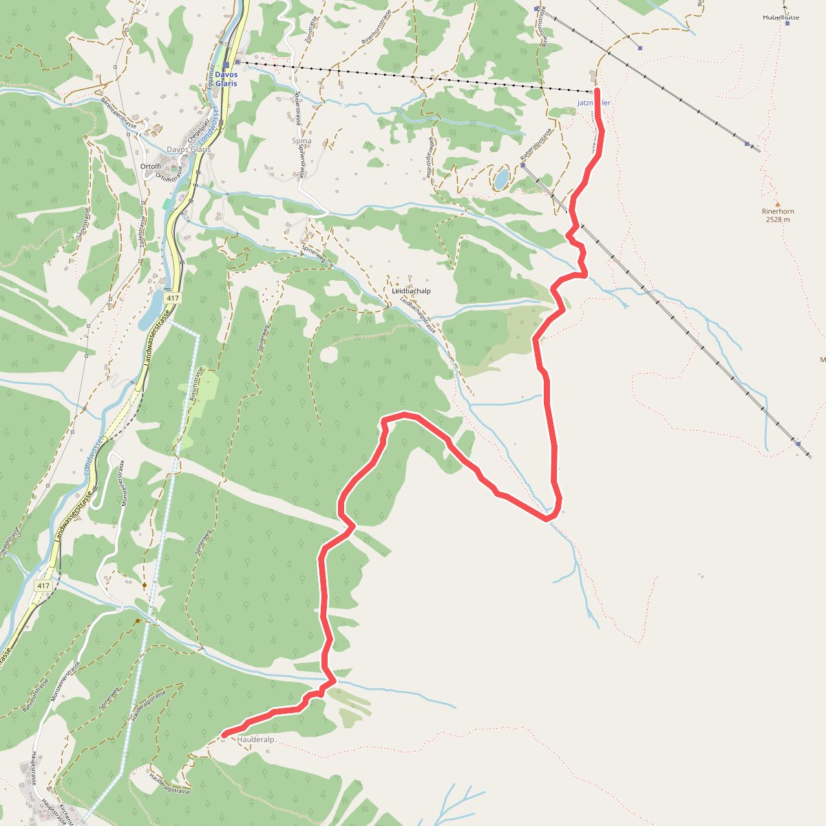 Jetzmeder Rinerhorn - Hauderalp
