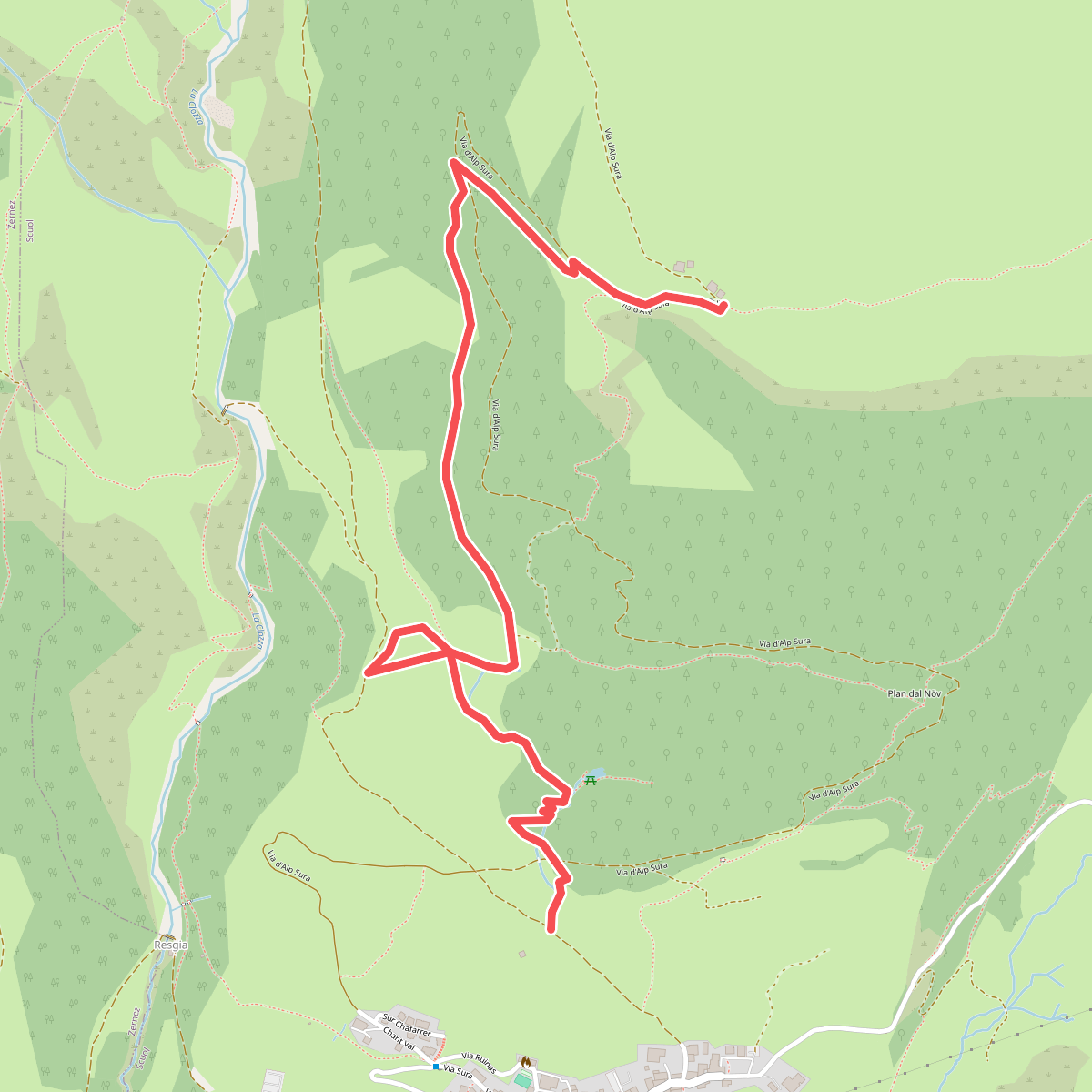 Guarda - Lajet - Clüs - Alp Sura
