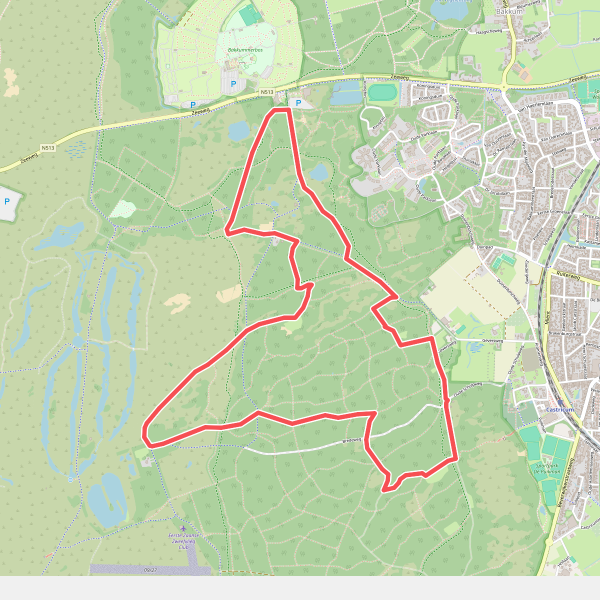 Rondje Bosreservaat (duinroute van PWN)