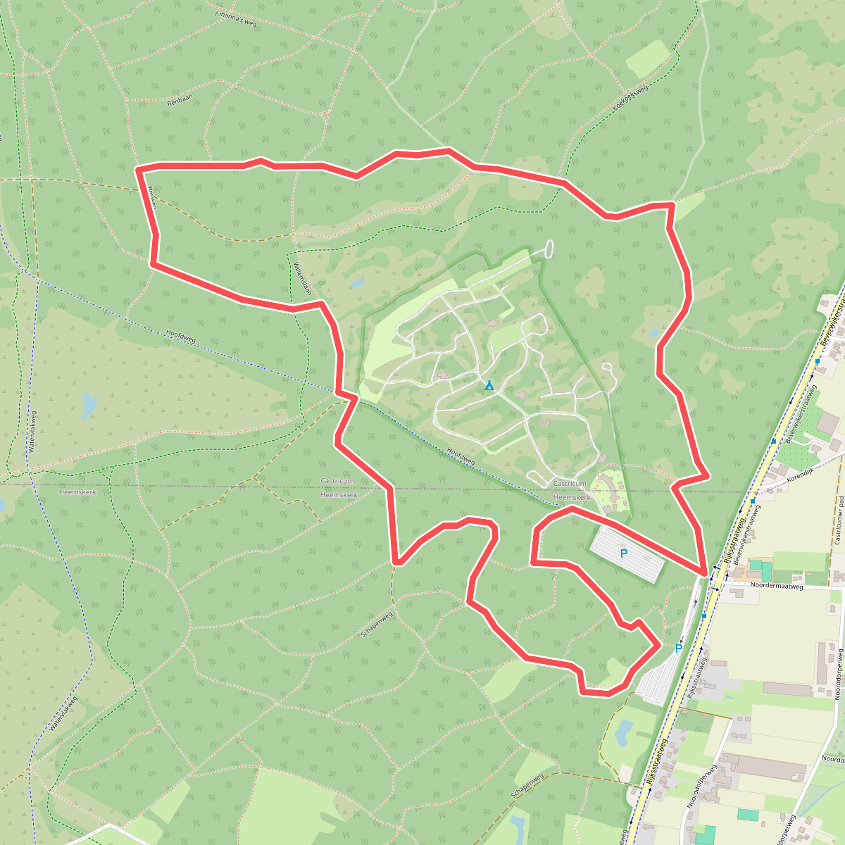 Geversduinroute (duinroute van PWN)
