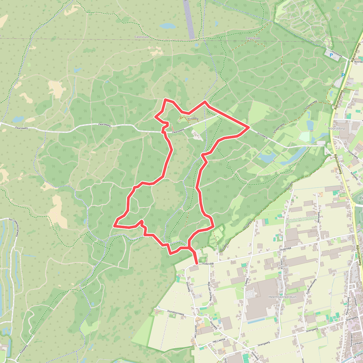 Om de Blink (duinroute van PWN)