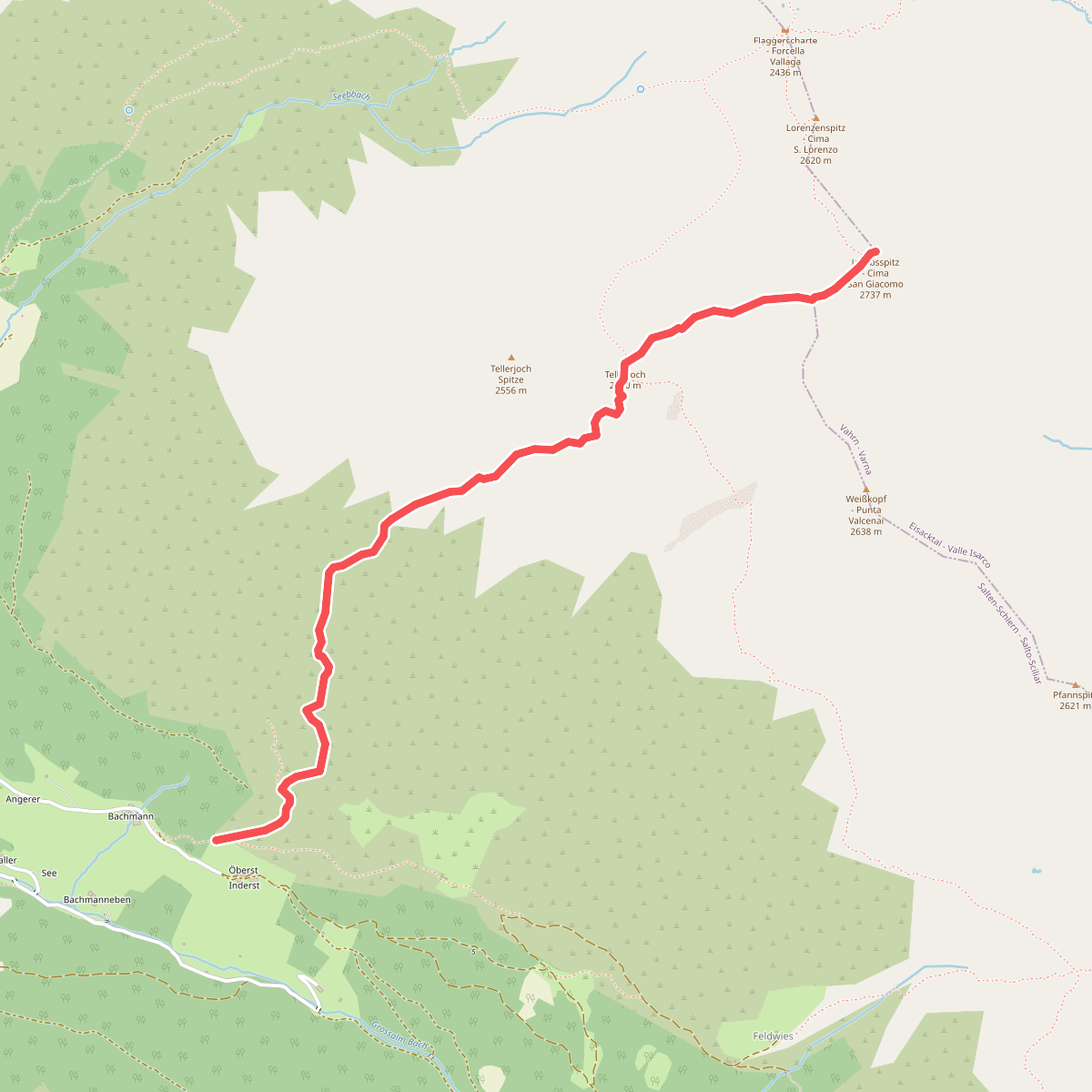 AVS 5A - Durnholz - Tellerjoch - Jakobsspitze