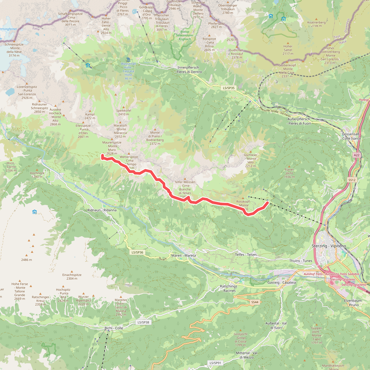 Ridnauner Höhenweg
