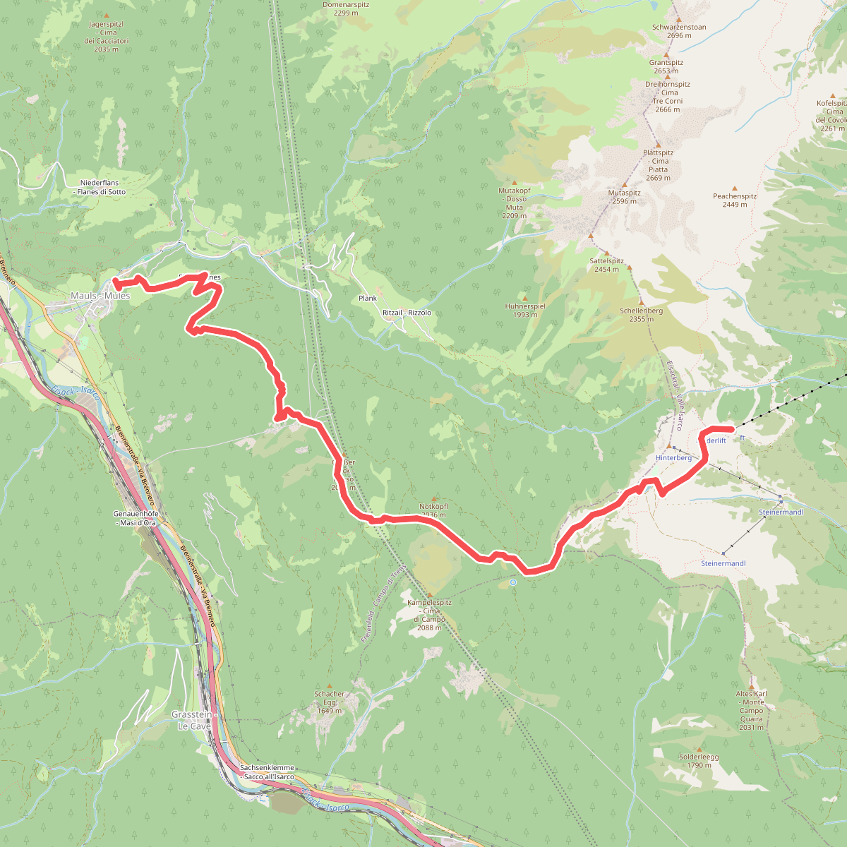 11 - Mauls => Jochtal