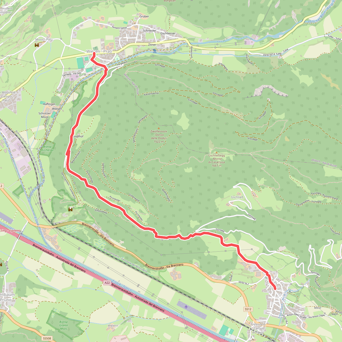 Trenser Höhenweg