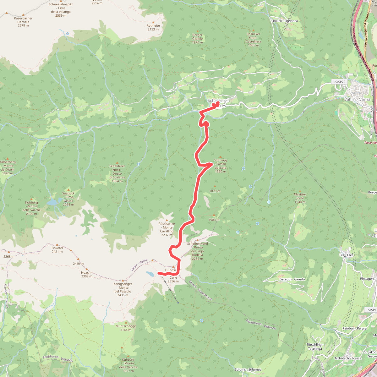 18 - Schalders => Radlseehütte