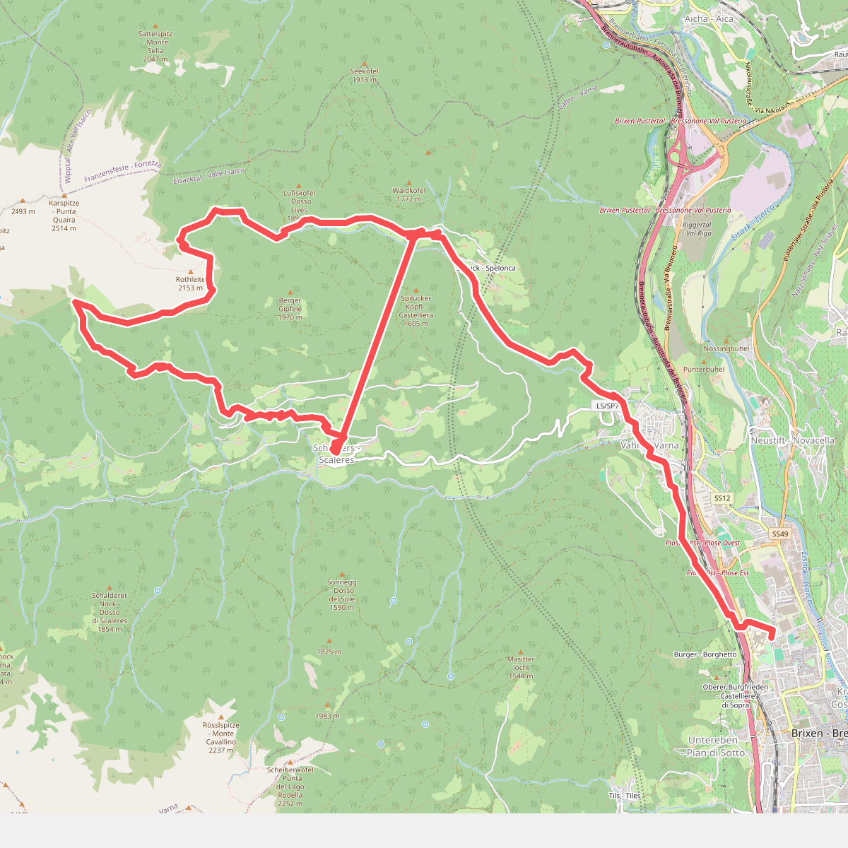2 - Brixen => Schalders