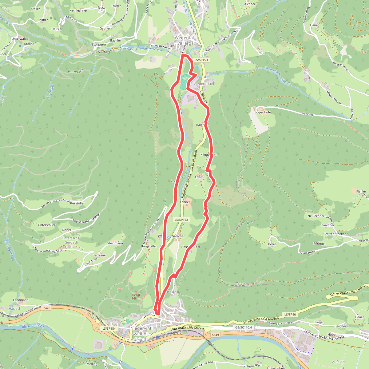 Dörferrundweg