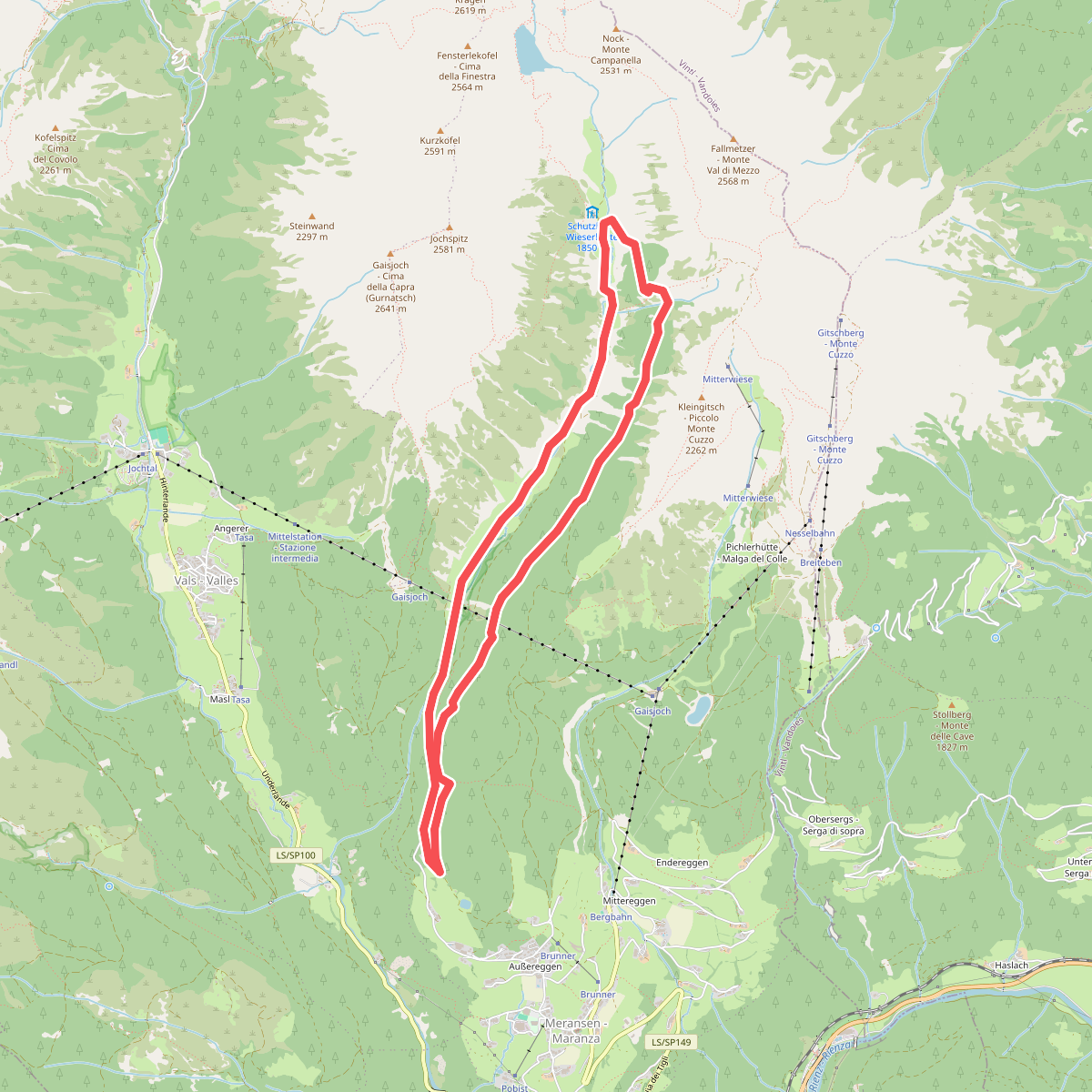Rundweg Altfasstal